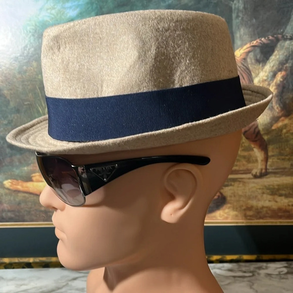 PRADA SHEILD AVIATOR UNISEX SUNGLASSES WITH CASE. 90s VINTAGE AND RARE IN EUC - Picture 4 of 16